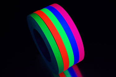 Half Inch UV Blacklight Reactive Fluorescent Gaffer Tape